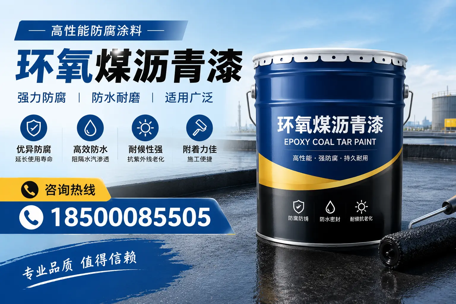 环氧煤沥青漆的主要成分与功能，临汾用户深度了解